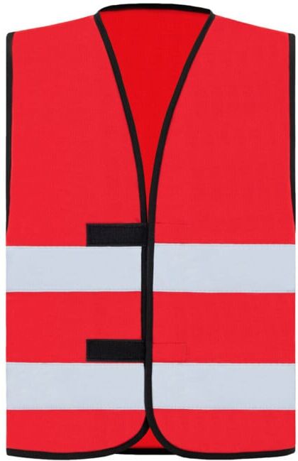Korntex Gilet de sécurité Dortmund rouge T. L (KXFWR/Gr.L)