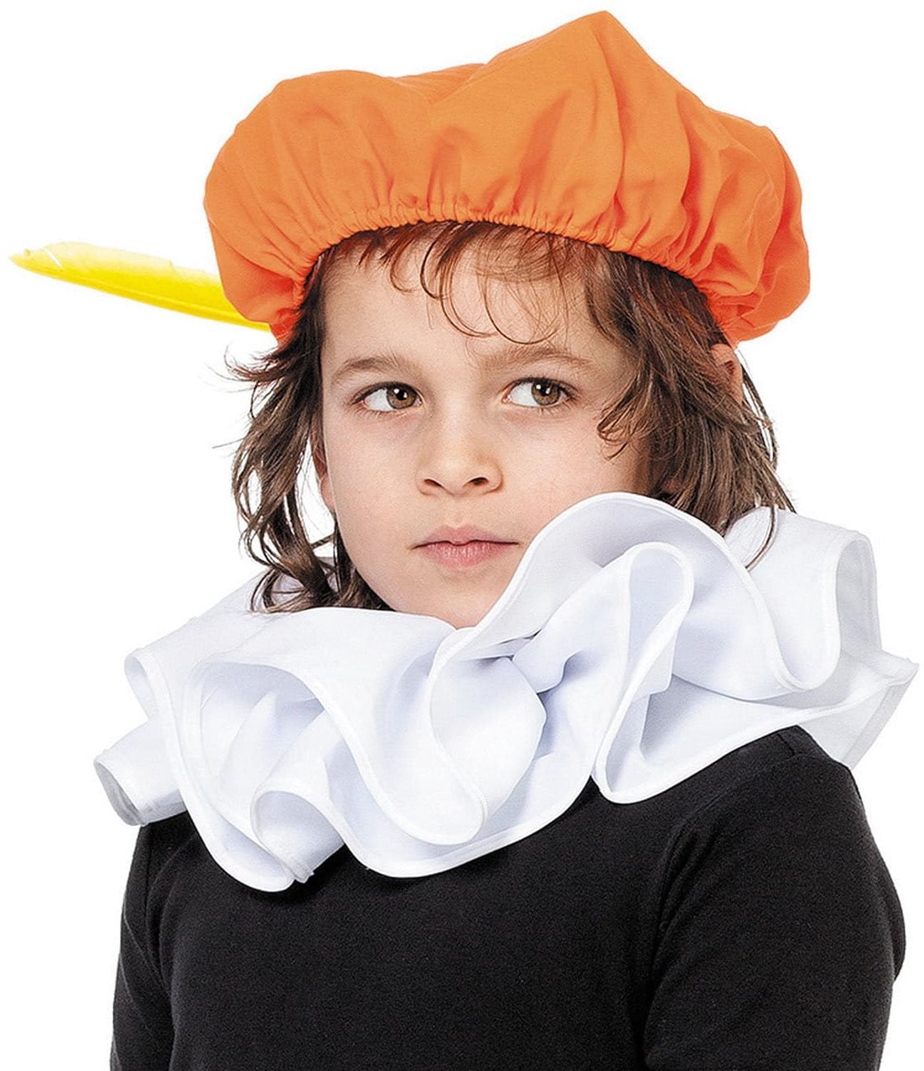 Pieten Baret voor kinderen in het oranje