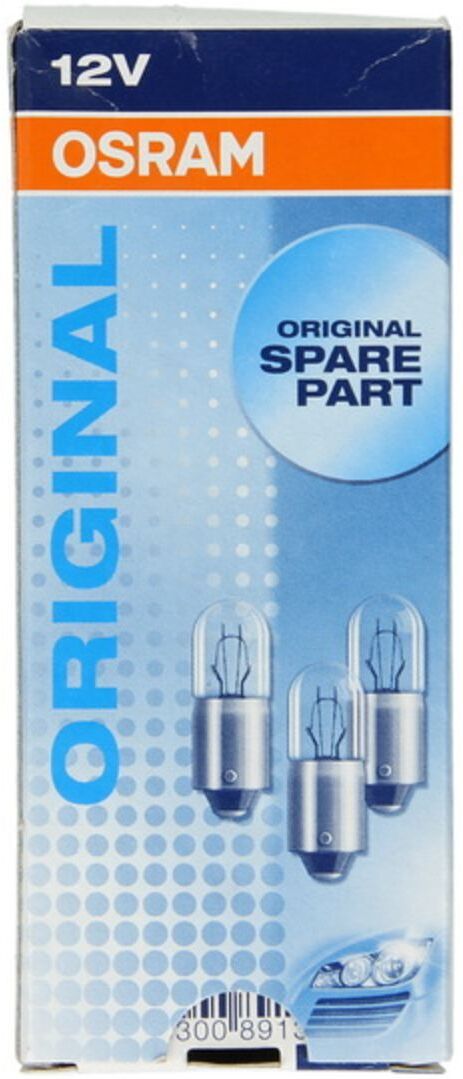 Ams-Osram Glühlampe Sekundär OSRAM T2W Standard 12V, 2W, 10 Stück
