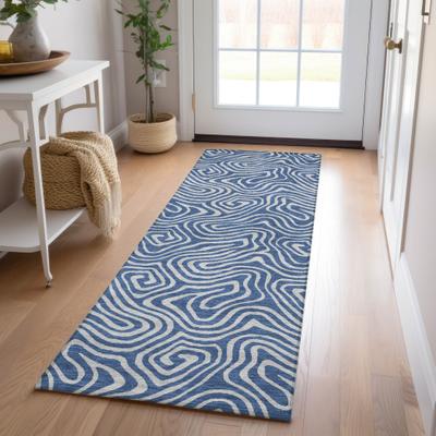 Addison Rugs Machine Washable Indoor/ Outdoor Modern Trance Chantille Rug