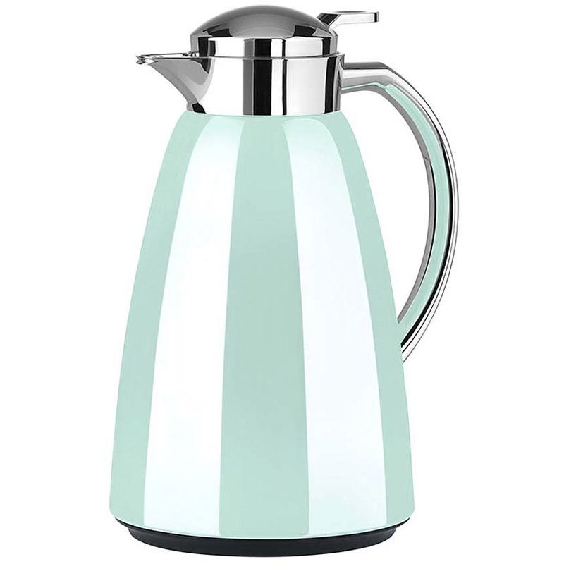 Emsa Campo Isolierkanne, 1 Liter (mint/edelstahl, QUICK TIP Verschluss)