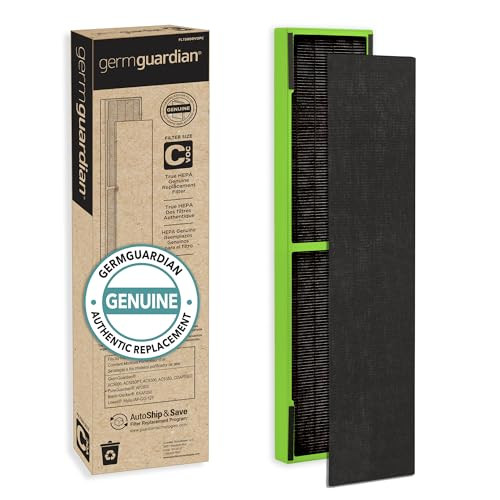 Germ Guardian Filter C Toxin Clear HEPA vervangingsfilter voor AC5000, AC5250, AC5300 en AC5350