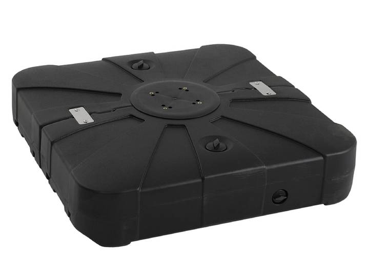 Sonnenschirmfuss EXPERT TROLLEY Polyethylen mit hoher Dichte schwarz 170kg