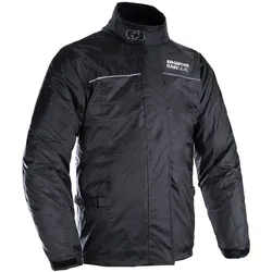 Oxford, Motorrad Regenbekleidung, Unisex Thermal Waterproof Over Jacket Rainseal Thermo-Überjacke, wasserdicht, Schwarz, S (Damen, Herren, S)