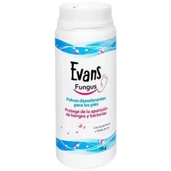 Evans Fungus Polvos Desodorantes Antihongos Para Pies 75g
