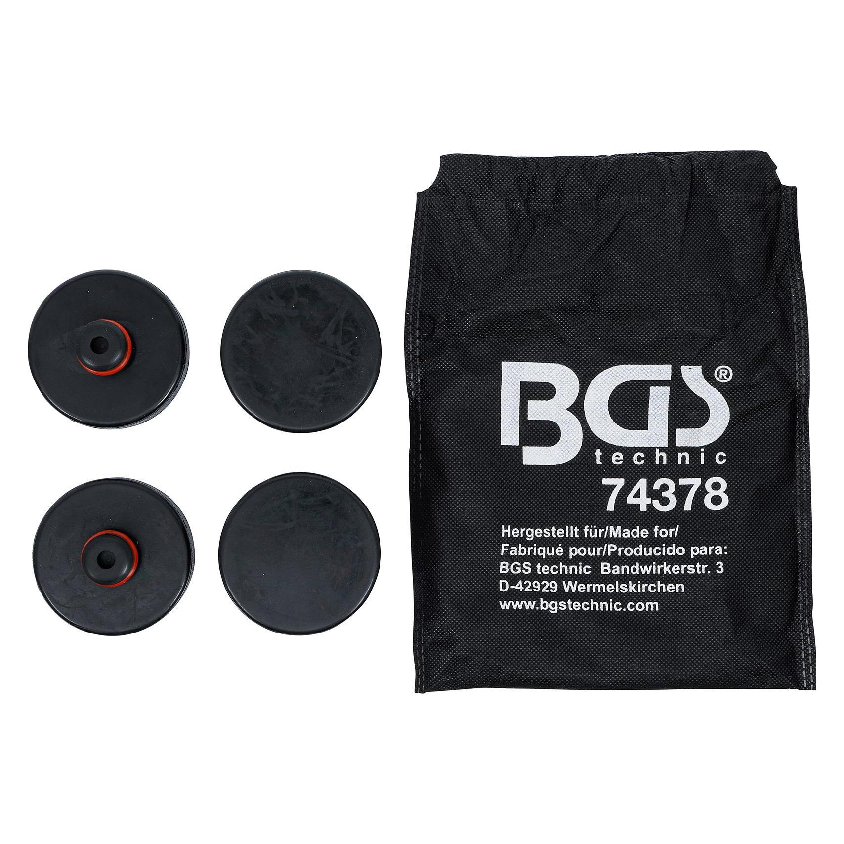 BGS Wagenheberaufnahme-Pads | für Tesla Model 3, S, X, Y | 4-tlg. (74378)