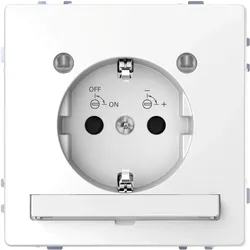 Merten, Steckdose, SCHUKO-Steckd. m. Lichtausl. u. LED- MEG2304-6035