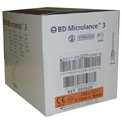 BD Microlance Nadel 0,5mm x 16mm 100 Einheiten