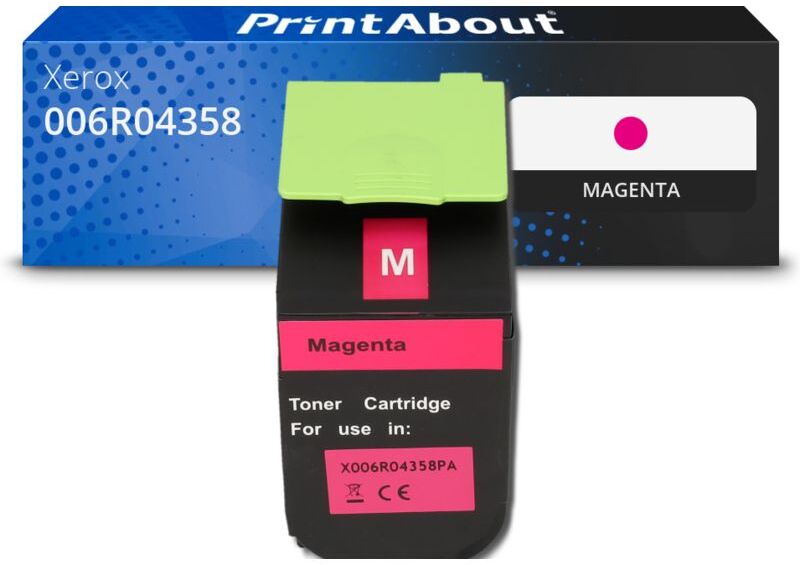 PrintAbout Toner kompatibel mit Xerox 006R04358 - Magenta
