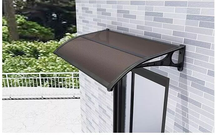 Essenza PENSILINA ABS P.100 L.135 SUPPORTO E PROFILO NERO