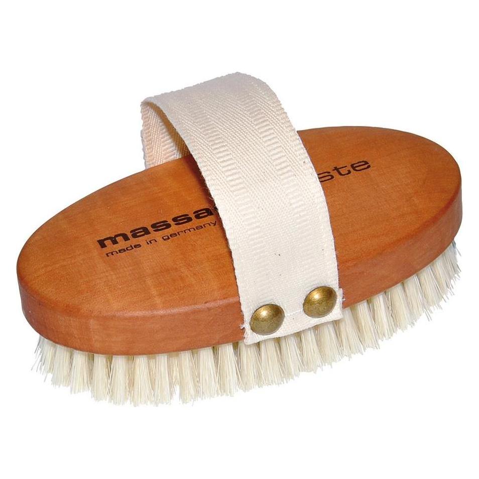 Bürstenhaus Redecker Körpermassagebürste mit Baumwollgurt (611011)