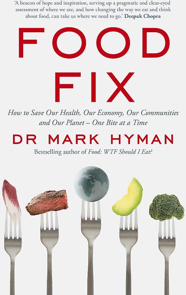 Yellow Kite Food Fix by Mark Hyman MD - Paperback - Food Policy, Health & Environment Non-Fiction Book