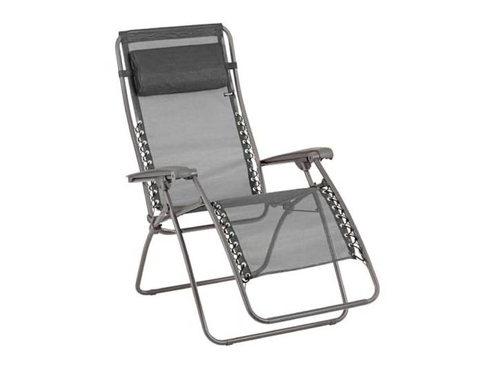 Lafuma MOBILIER - Zero-Gravity-Relaxliege-Garten - Rsxa - Batyline® Iso - Schwarz Noir LFM2060_8551-5 Jahre Garantie