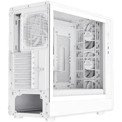 GameMax Boitier Moyen Tour ATX Claw 460 avec panneau vitré (Blanc) (ATX, ITX, mATX), PC Gehäuse, Weiss