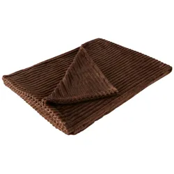 Boltze Decke Hygge, 180 x 130 cm, Dunkelbraun