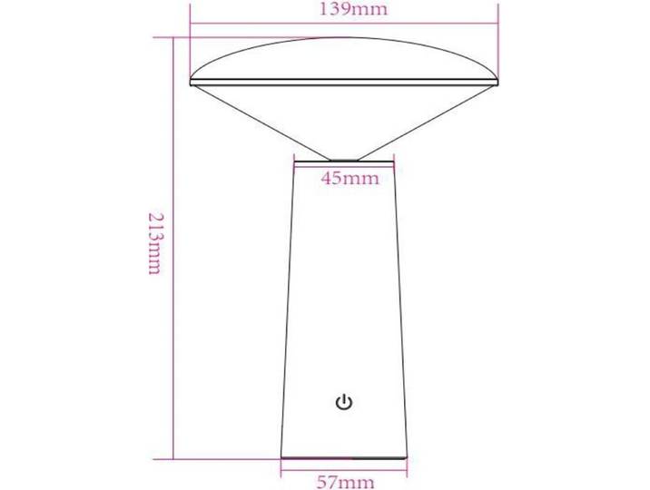 LUCIDE JIVE - wiederaufladbare Tischlampe Innen/Außen - Akku/Batterie - Ø 13\,7 cm - LED Dim. - CCT - 1x3W 2800K/6500K - IP44 - Weiß