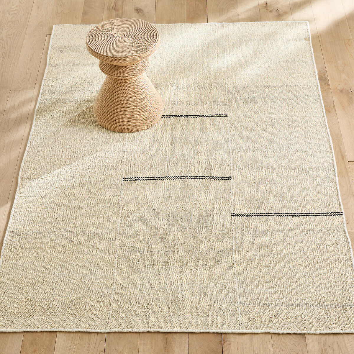 AM.PM Tapis tissé main, majoritaire chanvre, Naki