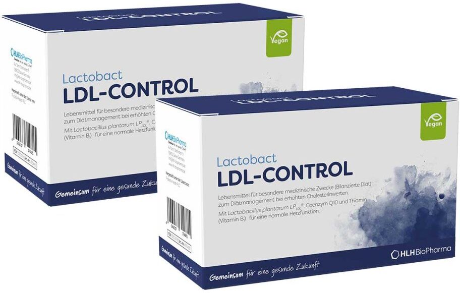 Lactobact LDL-CONTROL magensaftresistente Kapseln 2x90stk