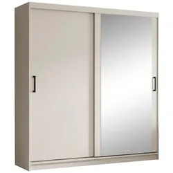 SCHWEBETÜRENSCHRANK Hela mit 2 Türen. 180 cm, Kaschmir