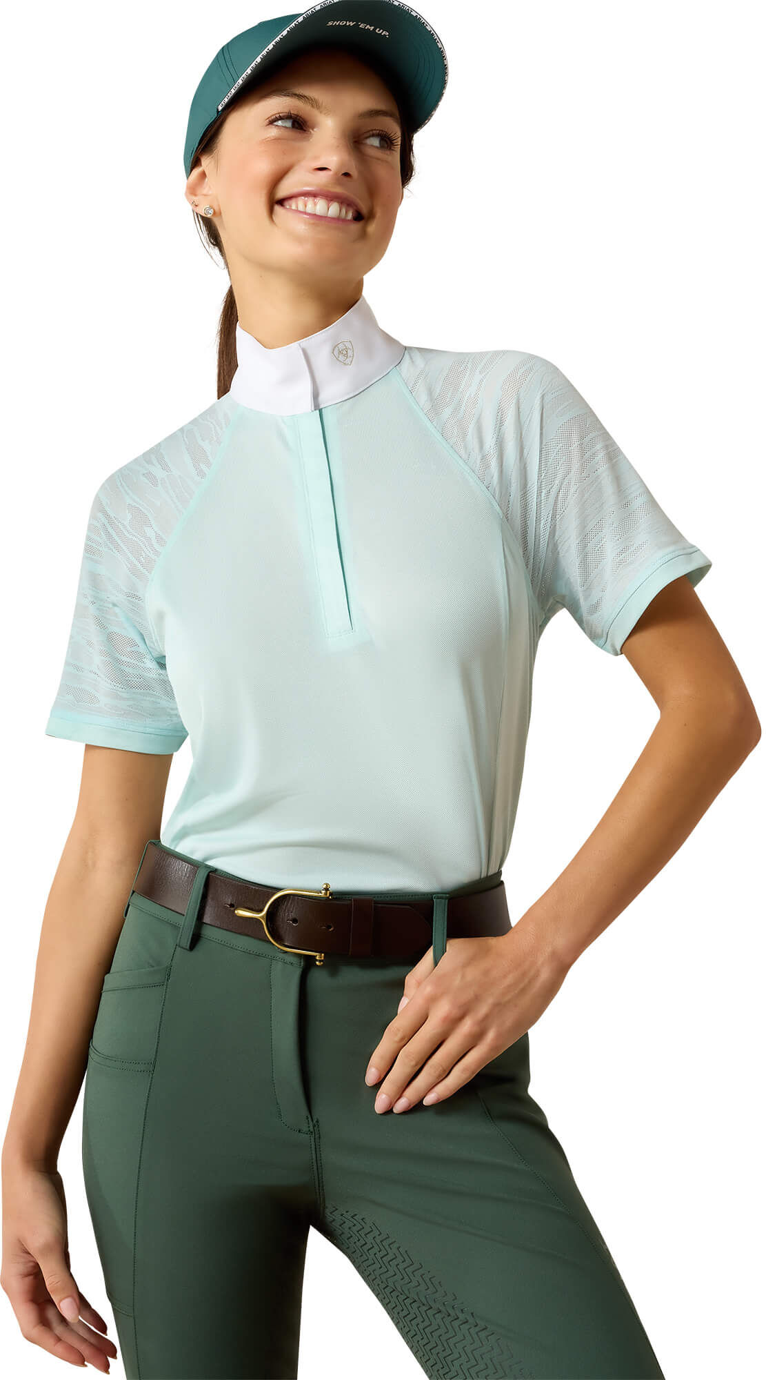 Women's Aptos Vent 2.0 Show Shirt in Starlight Blue, Size: Small Regular by Ariat