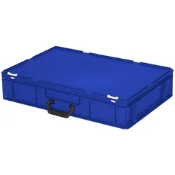BRB Mehrzweckkoffer/Eurokoffer, Farbe blau, LxBxH 600 x 400 x 130 mm