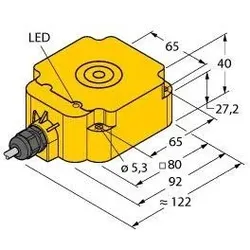 Turck Sensor BI50-Q80-Y1X
