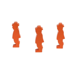 Halmakegel.com Förster - 13x40x8mm - orange 255861