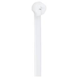 TRU COMPONENTS TC-12814152 Kabelbinder 200 mm 4.8 mm Natur mit Metallzunge, chemische Beständigkeit 100 St.