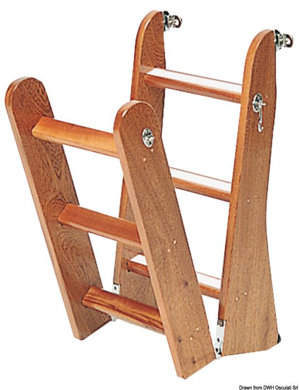 Mahagonileiter, 6-stufig , 1 Stück