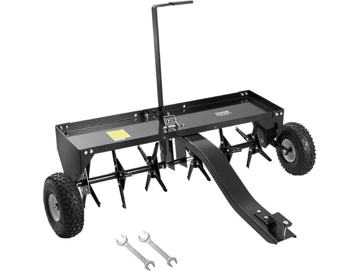 VEVOR Beluchter Gazonbeluchter Aanhangwagen Beluchter Zitmaaier 1275x980x885mm