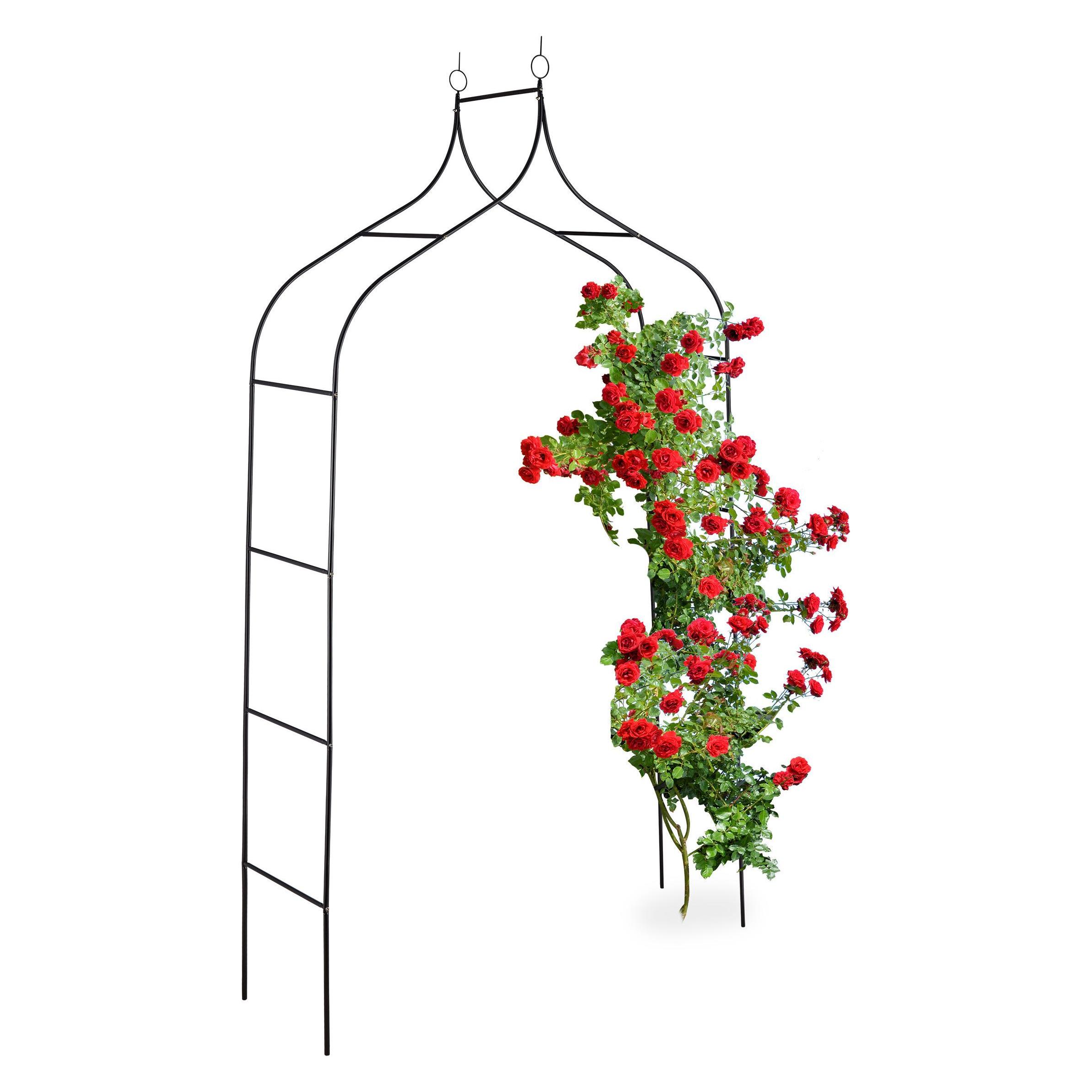 Relaxdays Rosenbogen (38 cm, 140 cm) (4052025426019)