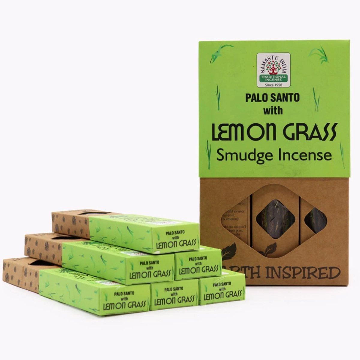Namaste India Masala Wierookstokjes Lemongrass (Citroengras) - 12 x 30g