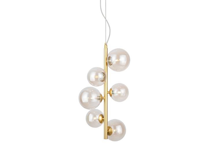 Axis Pendellampe „Dallas“ Bernstein/Gold Maytoni