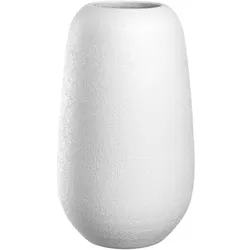 Leonardo Vase Trogolo 40 cm Keramik Weiß