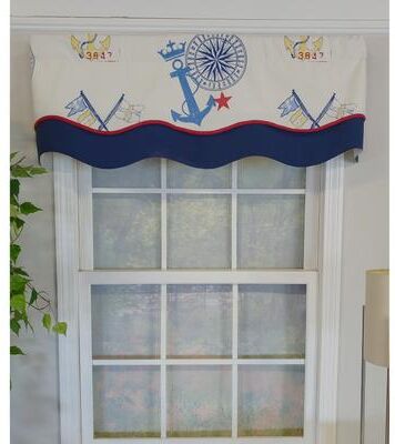 RLF HOME Ralph Lauren Navigator Sea Crown Glory Valance