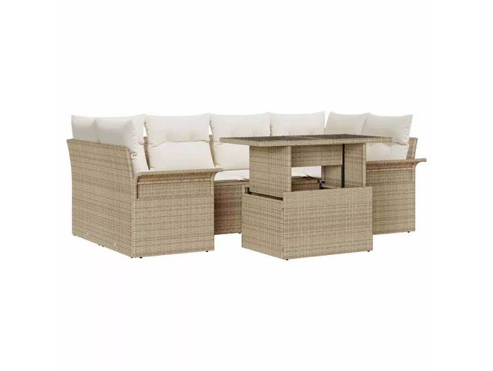 VidaXL - Modulare sofagarnitur poly-rattan, One Size, Multicolor