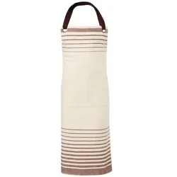 Exner 146 - Canvas Latzschürze B 75 x L 100cm : toffee 100% Baumwolle (Vintage)