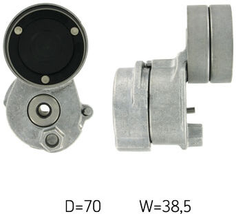 Skf Spannrolle, Keilrippenriemen Vkmcv 53011 Für Lamborghini Volvo Renault Trucks