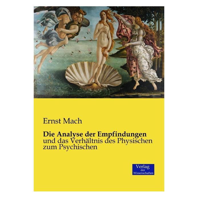 Verlag der Wissenschaften Die Analyse der Empfindungen (Deutsch, Softcover, Ernst Mach) (55602558)