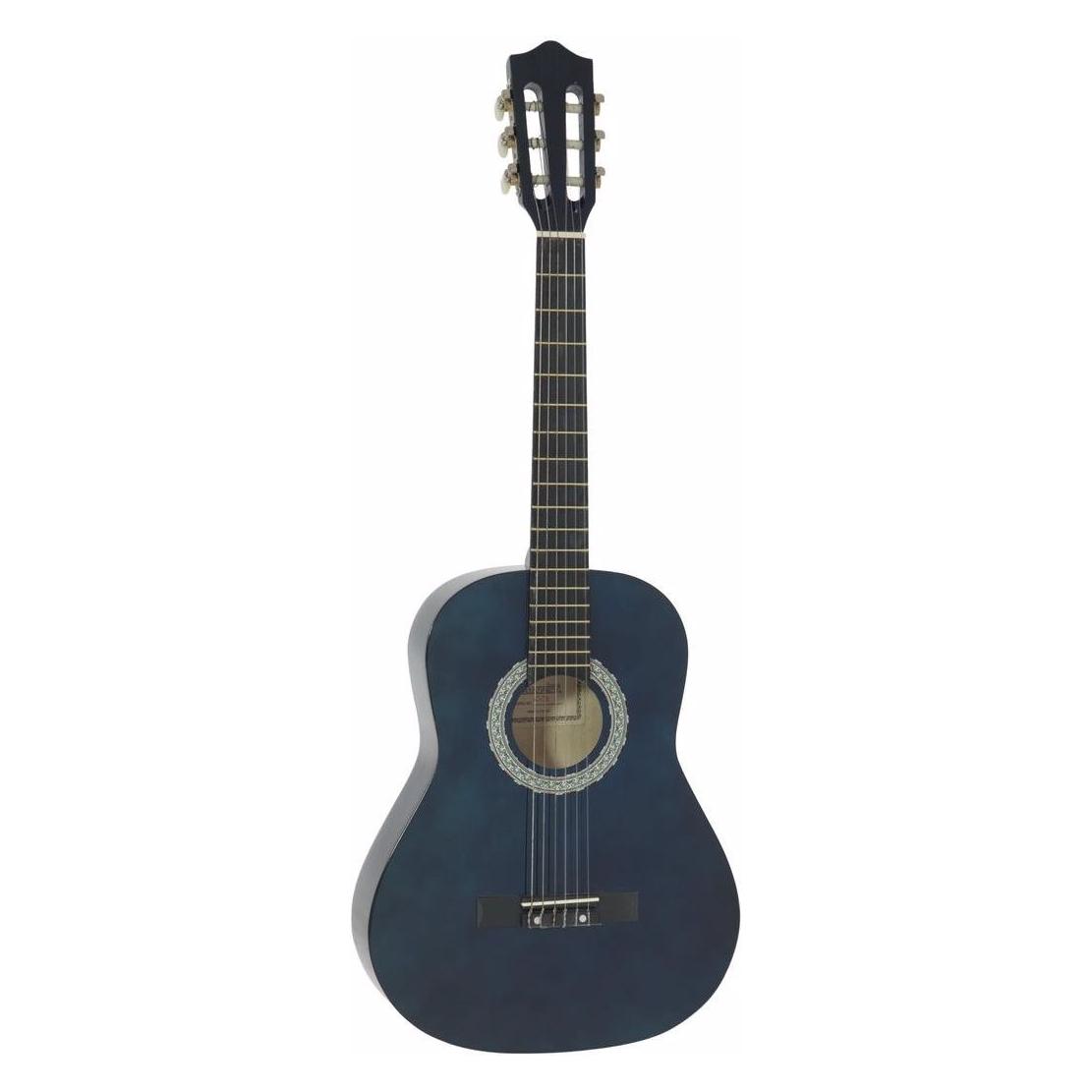 Dimavery AC-303 Klassikgitarre 3/4, blau (Akustik Gitarre) (26242032)