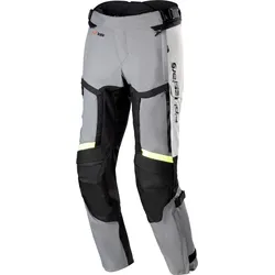 Alpinestars Bogota Pro Drystar® 4 Seasons Motorradhose - grau-neongelb - S
