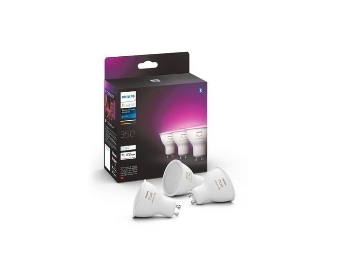 Philips Hue Color GU10 Spotlight - 3-Pack