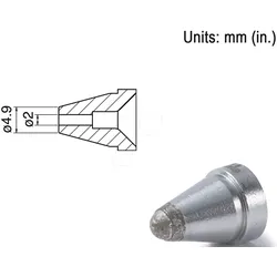 HAK N60-05 - Entlötdüse N60-05, Standard-Typ, 2,0 mm