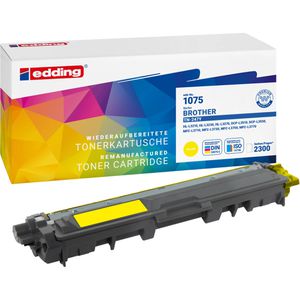 Edding kompatibel für Brother TN-247Y,  Druckerpatrone EDD-1075, 2300 Seiten, gelb