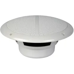 Velleman SET MIT 2 x 6.5" WASSERDICHTEN KONUSLAUTSPRECHERN MIT SCHUTZGITTERN 120W / 8 OHM (1 PAAR), Lautsprecher Bauteile, Weiss