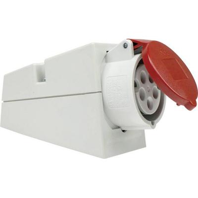 Stecker, Kupplungen, Phasenwender 8723115 Ausführung CEE Wanddose Zuleitung - Kabellänge - m Absicherung 16 A, 6h Steckd