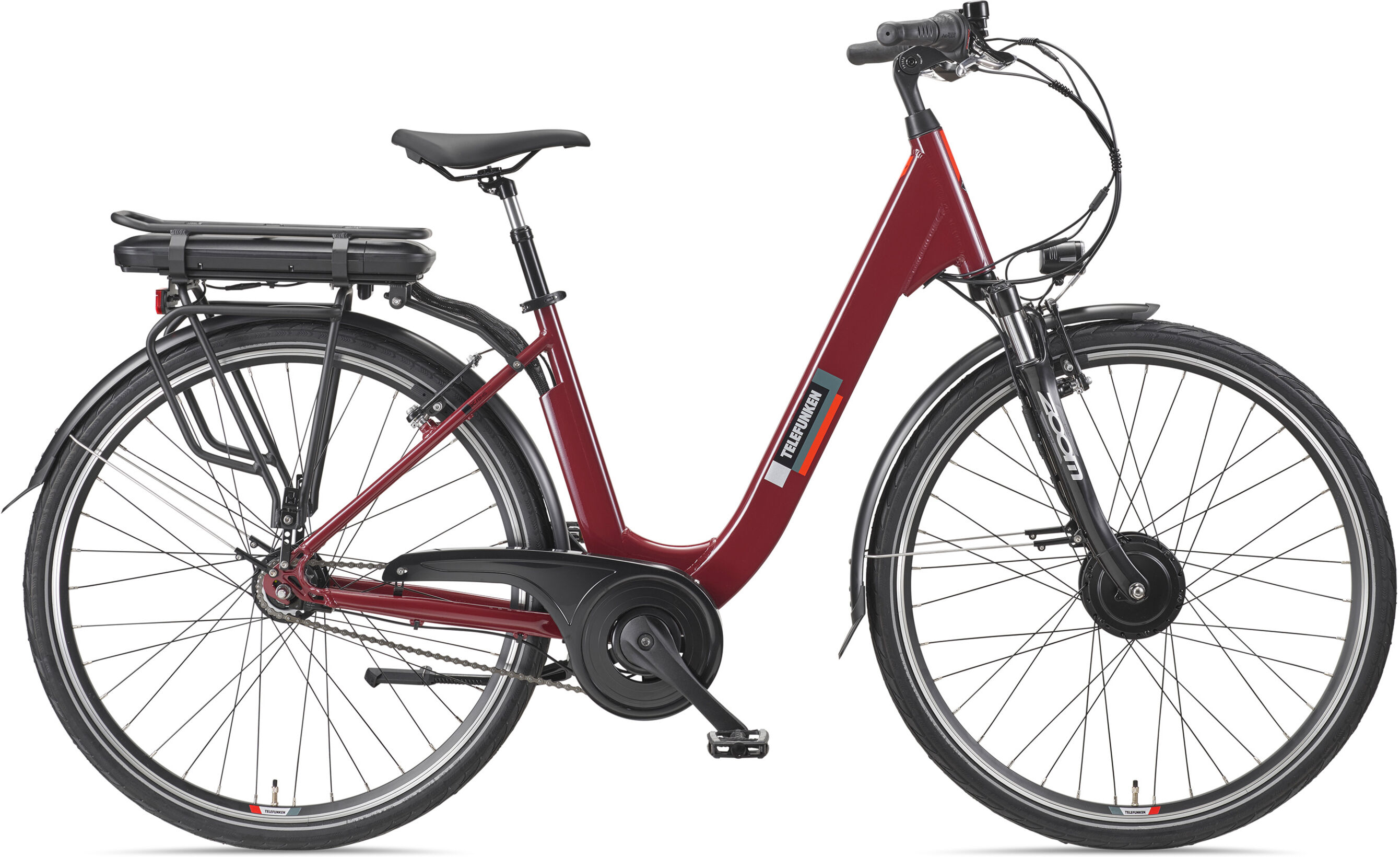 TELEFUNKEN E-Bike City »Multitalent RC845 «, 28 Zoll