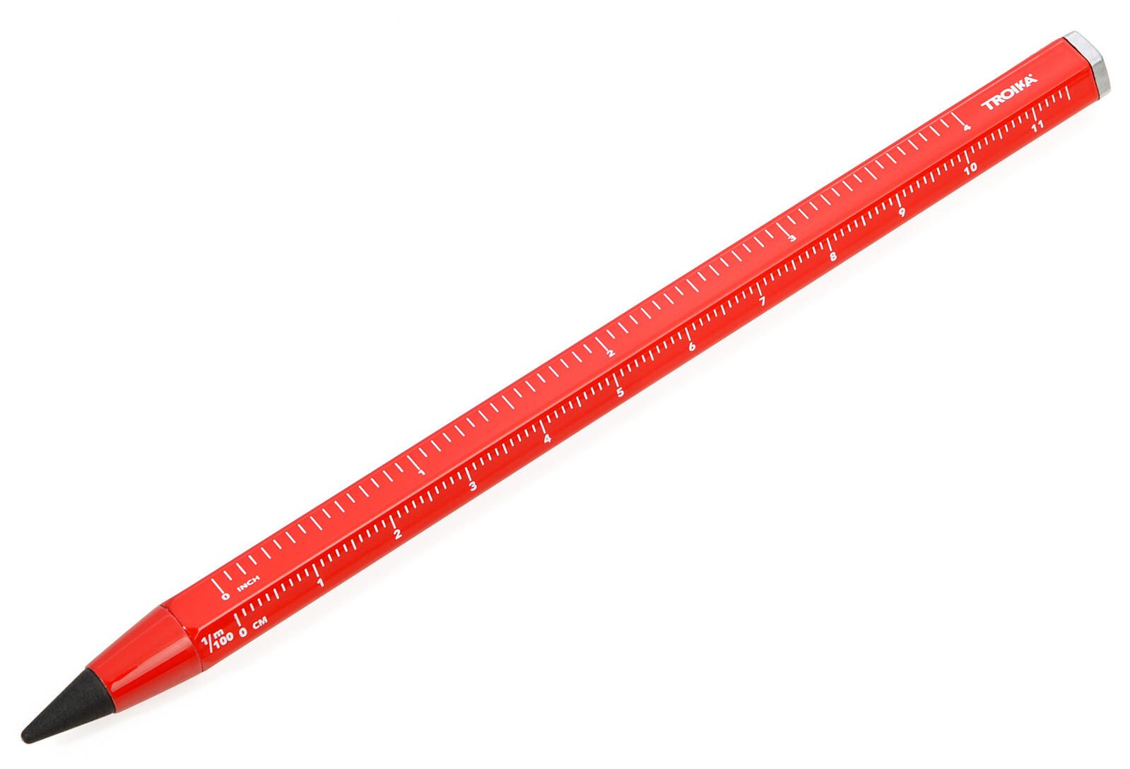 TROIKA® Bleistift CONSTRUCTION ENDLESS PEN20/RD