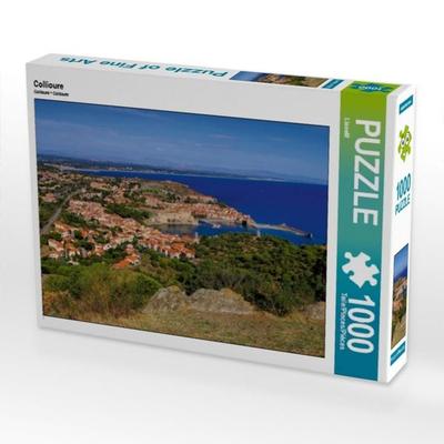 CALVENDO Puzzle Collioure | 1000 Teile Lege-Größe 64 × 48 cm Foto-Puzzle für glückliche Stunden