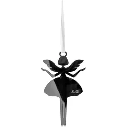 PIPPA Weihnachtsanhänger Deko Fee silber 15cm